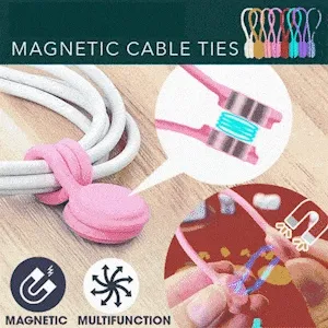 Magnetic Cable Ties MAGNETIC STRONG HOLDING – best discount 90% off